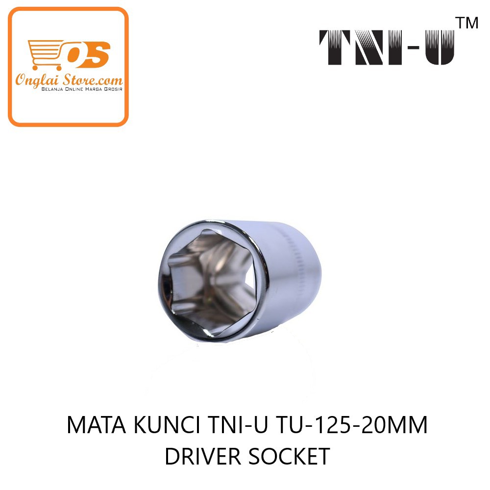 MATA KUNCI TNI-U TU-125-20mm DRIVER SOCKET  (HARGA SPESIAL)