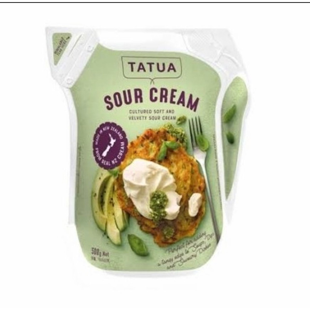 Tatua Sour Cream 500gr - Sour Gosend/Grab Only!!!