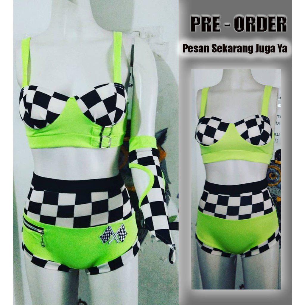 [PRE ORDER] Kostum Dancer Kostum Penyanyi Kostum Panggung Kostum DJ Korea Wanita Kpop