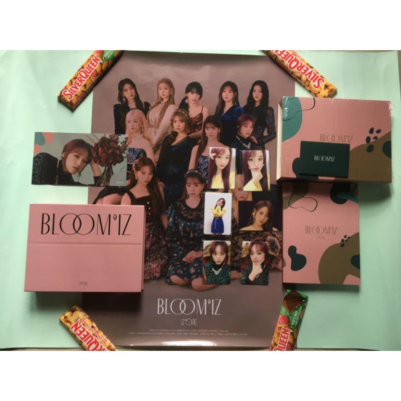 [poster group bloomiz only] album izone bloomiz