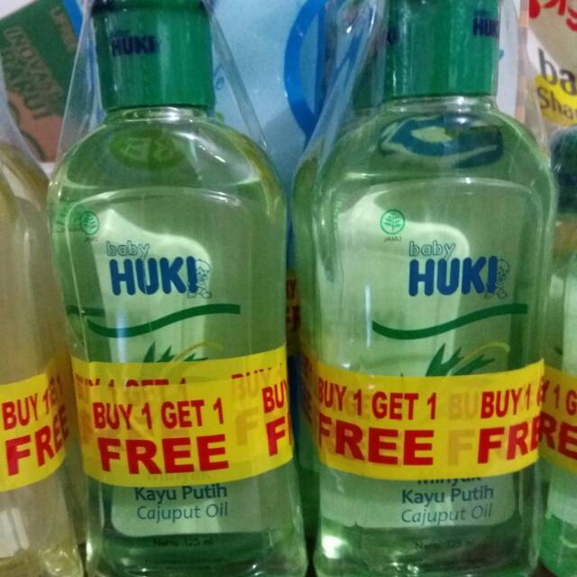 Huki minyak kayu putih 125ml buy 1 get 1 free