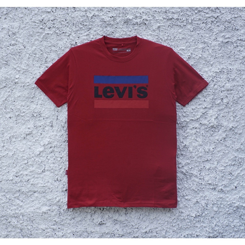 Kaos Levi's | Kaos Pria | Graphic Red | KLPGRPHC - 05