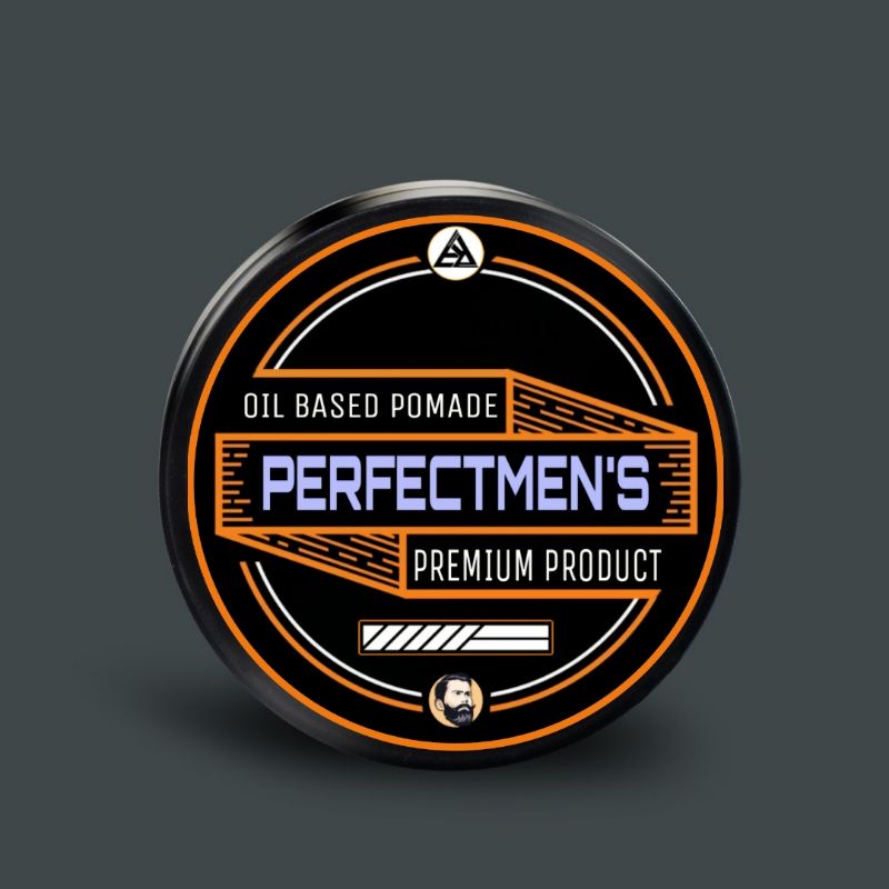 POMADE PERFECTMENS Oilbased 65gr PREMIUM style BEST QUALITY (Gratis sisir+sticker+exclusive box) GOOD PRODUCT pomade oilbased  TERMURAH