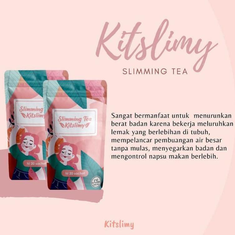 Koleksi favorit / ZGPET TEH PELANGSING KITSLIMY SLIMMING TEA + FREE GIFT RANDOM /Seller