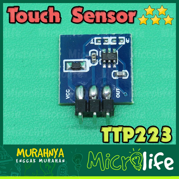 TTP223 SELFLOCK CAPACITIVE TOUCH SENSOR MODULE