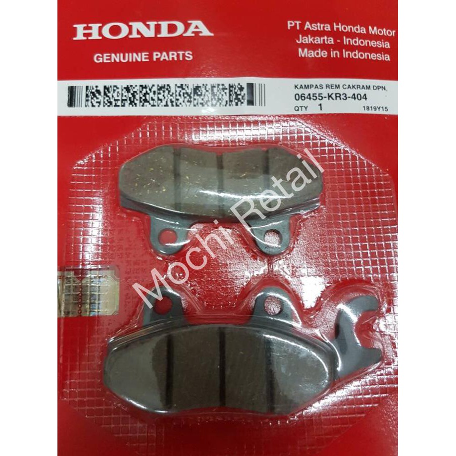 Kampas Rem Depan Supra X / Kharisma / Supra X 125 Ori Local