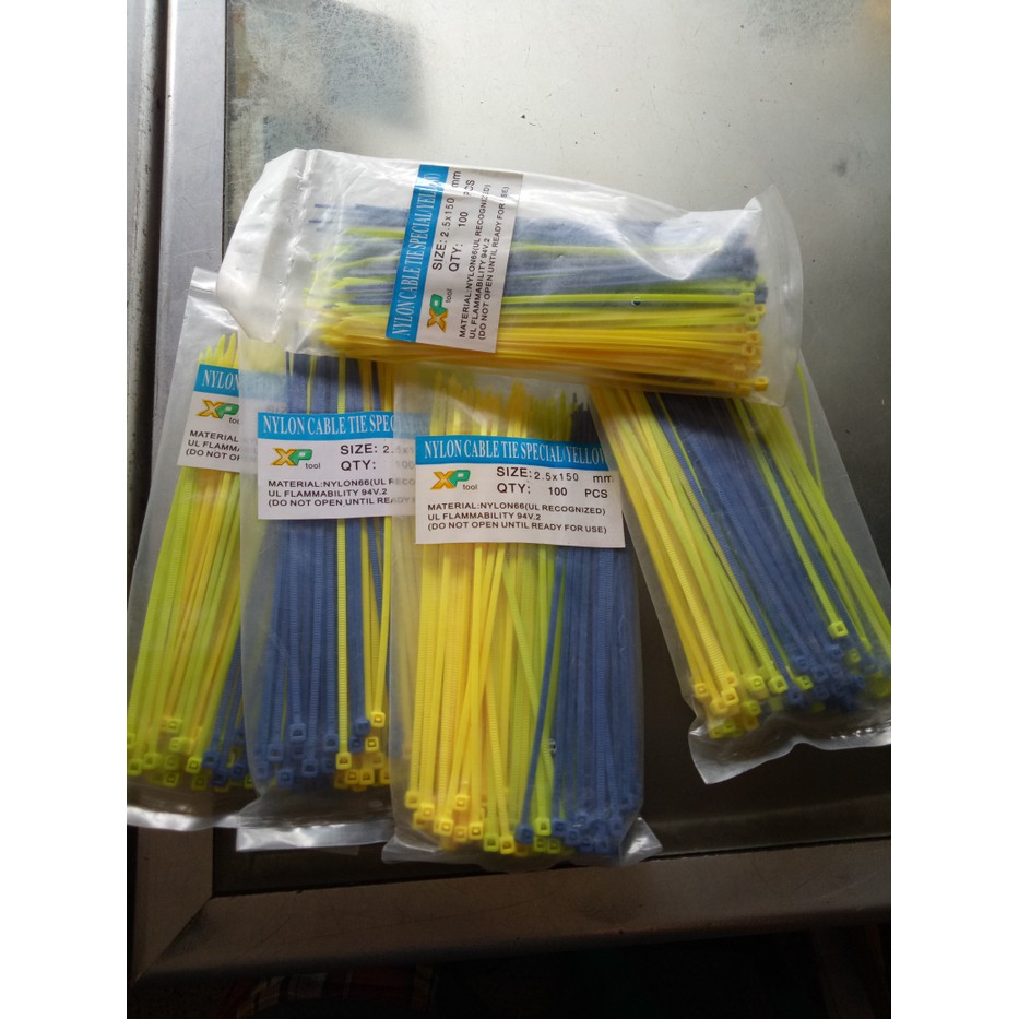 

kabel ties / tairet / tali prepet 15cm warna kualitas bagus COD bisa