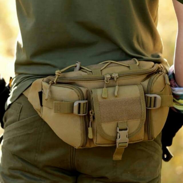 Tas Slempang Army militer tas pinggang