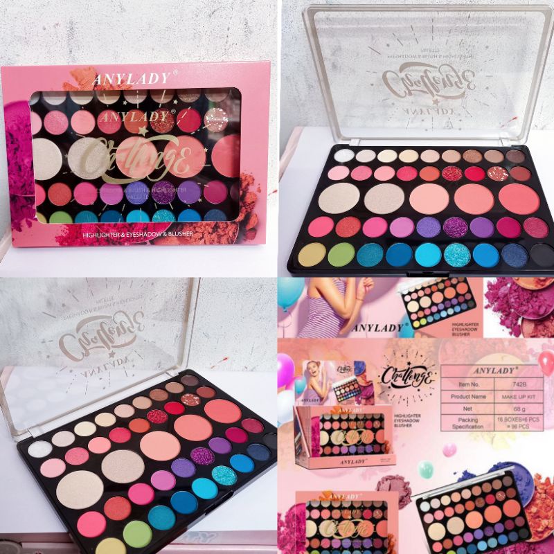 PROMO!!!EYESHADOW LOOKING GOOD ANY LADY 742B/744B