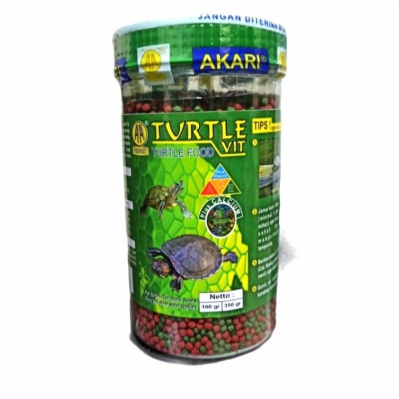 pelet kura kura makanan kura kura turtle 350gr