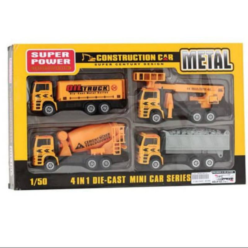 CONSTRUCTION CAR SUPER CENTURY DESIGN METAL