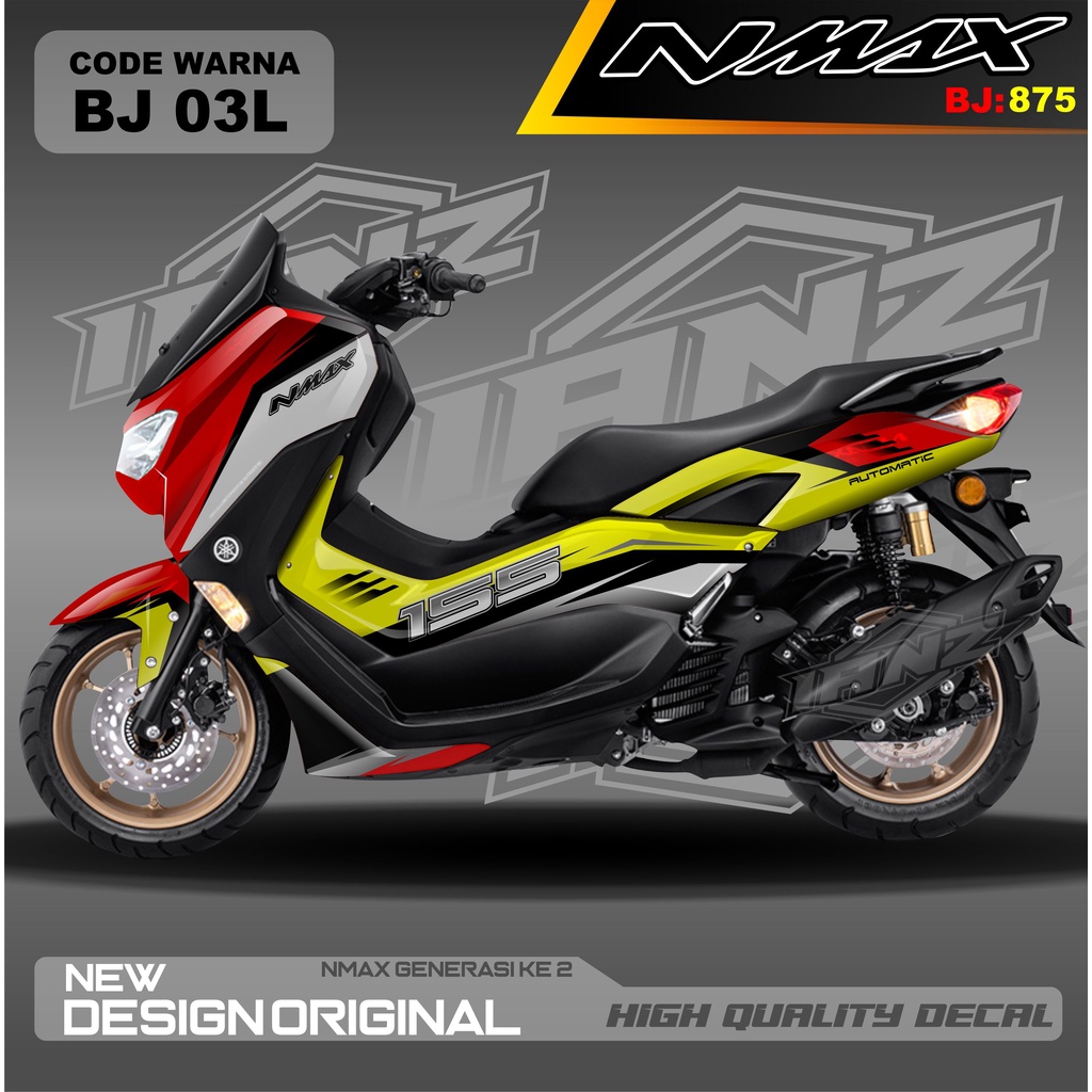 STIKER DECAL ALL NEW NMAX / DECAL FULL BODY NMAX / sticker nmax / decal nmax / stiker motor nmax / decal new nmax