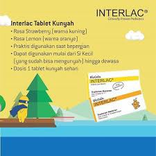 INTERLAC TABLET / 1 TABLET KUNYAH