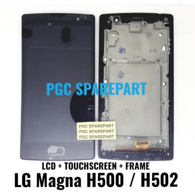 Original OEM LCD Touchscreen + Frame Fullset LG Magna H500 / H502 / H502F / HF500F