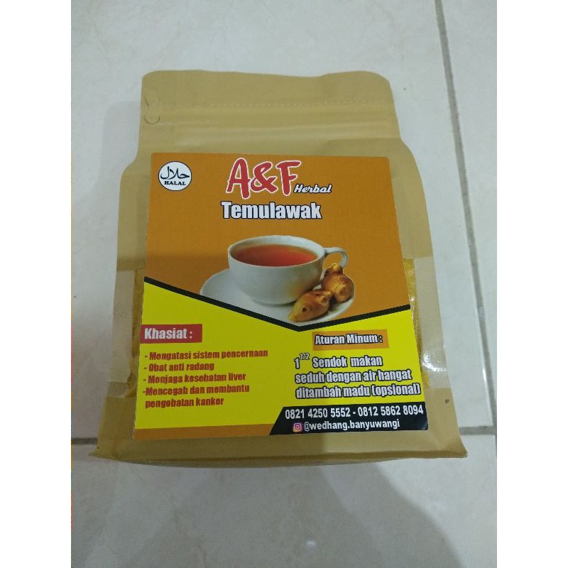 

temulawak instan 1kg