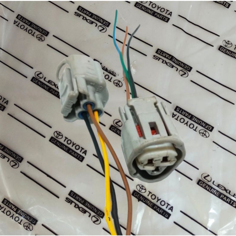 soket ECT temperatur suhu 3pin VIOS old gen1 altis soluna avanza xenia grand max