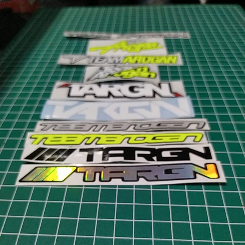 sticker team arogan all varian