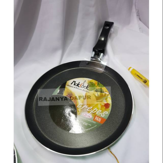 Makcook Crepes pan 20 / 22 /25 cm - wajan crepes 20 /22 /25 cm - crepes 20 - crepes 22- crepes 25 - 