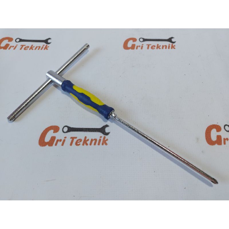 KUNCI SOCK T OBENG PH2  LAKONI PRO 300358 / KUNCI T OBENG / T-TIPE WRECH SCREWDRIVER