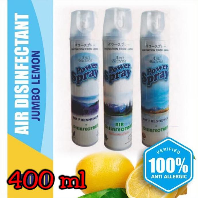 Ready Power Spray Air Disinfectant Wangi Lemon