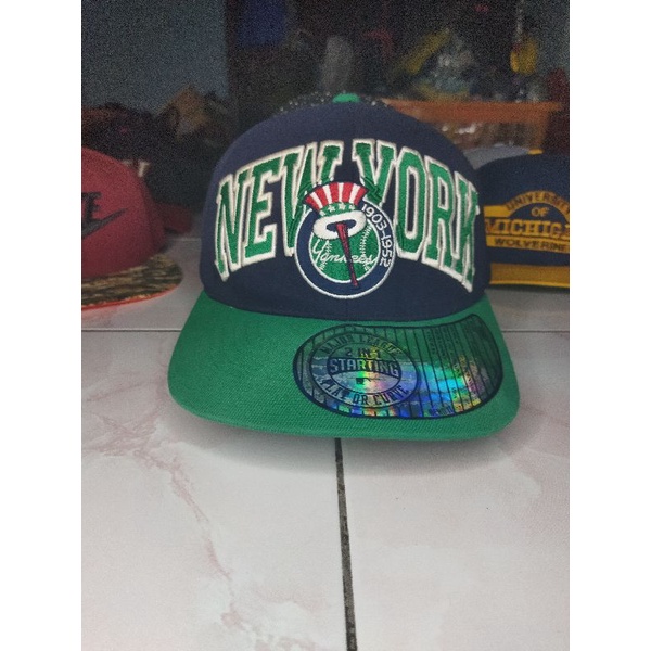 topi mlb second bekas import yankees newyork