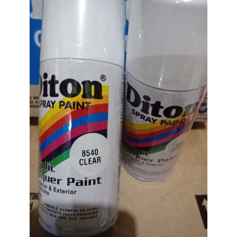 Pilok Pylok Pilox Cat Semprot Diton Clear 8540 Clear Glossy Clear Mengkilap / Pernis150cc .