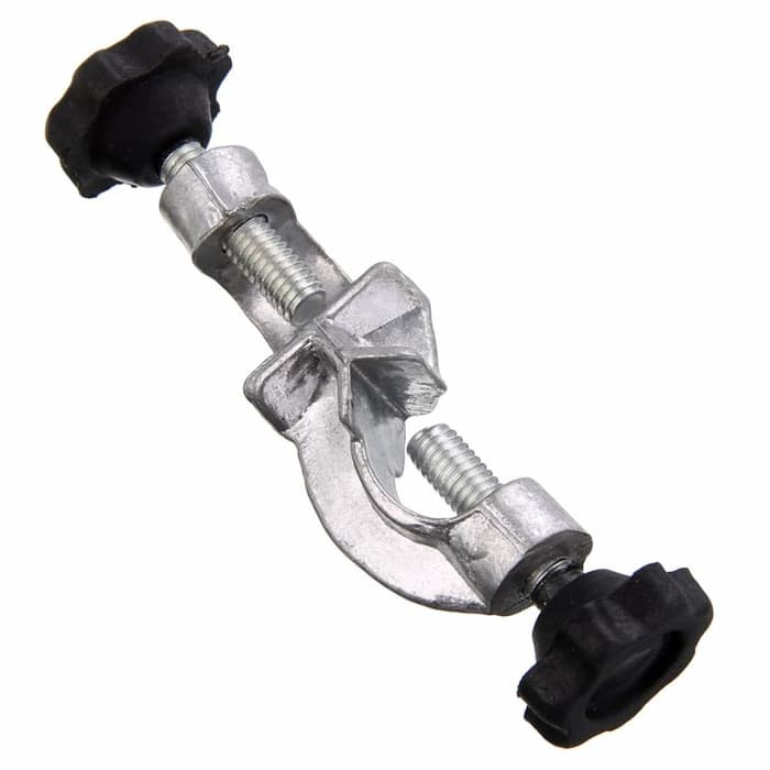 Clamp As Holder Besi Bracket Penyangga 90 derajat Laboratorium *SW09