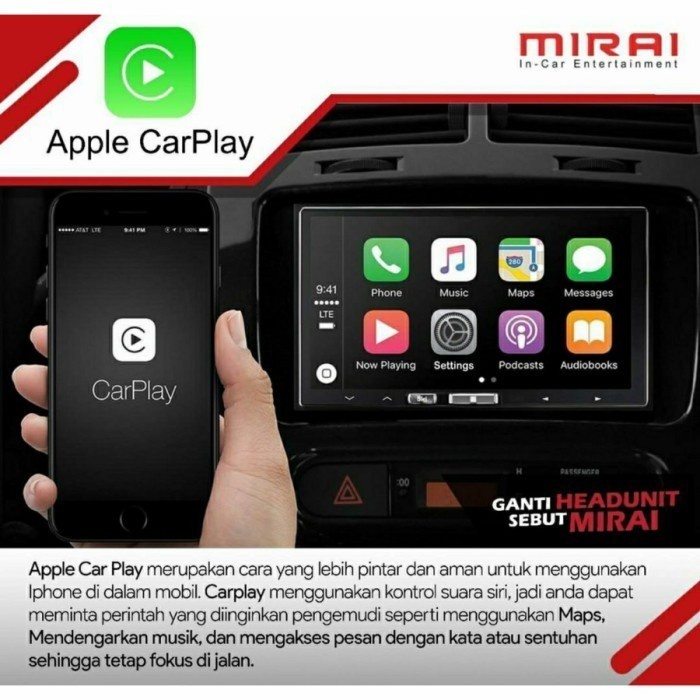 Headunit Android 9 inch Mirai MR 9032 CP OEM Suzuki Ignis