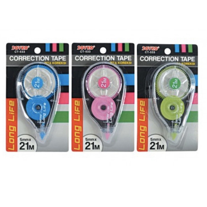 

CORRECTION TAPE CT-533 21Mx5MM JOYKO 改错带