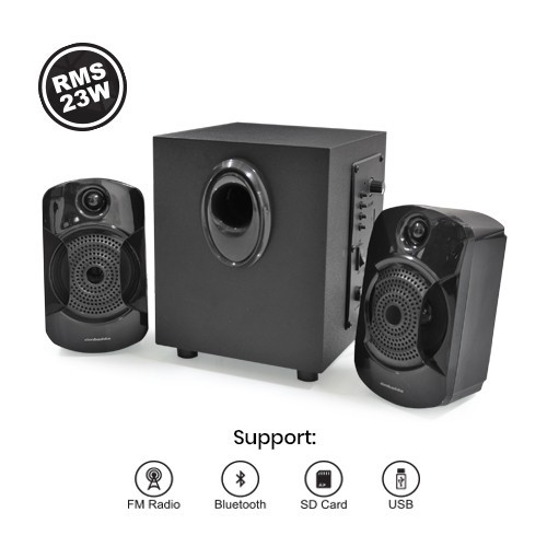 Speaker Simbadda CST 3000N+ Subwoofer Power Bass Multimedia Bluetooth CST 3000 N+