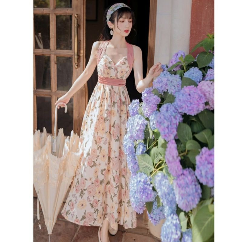 MDLV ~ 03390 Catherine Halder Dress Premium Dress Korea Look Fashion import