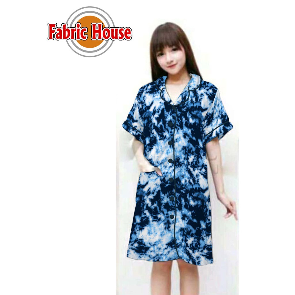 blinqshop BAJU TIDUR DASTER TIE DYE