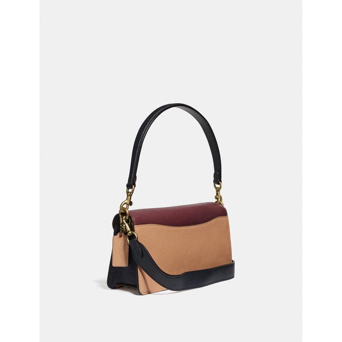 Coach Tabby Shoulder Bag 26 In Colorblock Vintage Mauve