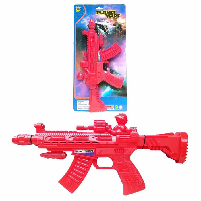 MAINAN SENJATA PLANET WARS LASER GUN MIX WARNA - RKC03002-2