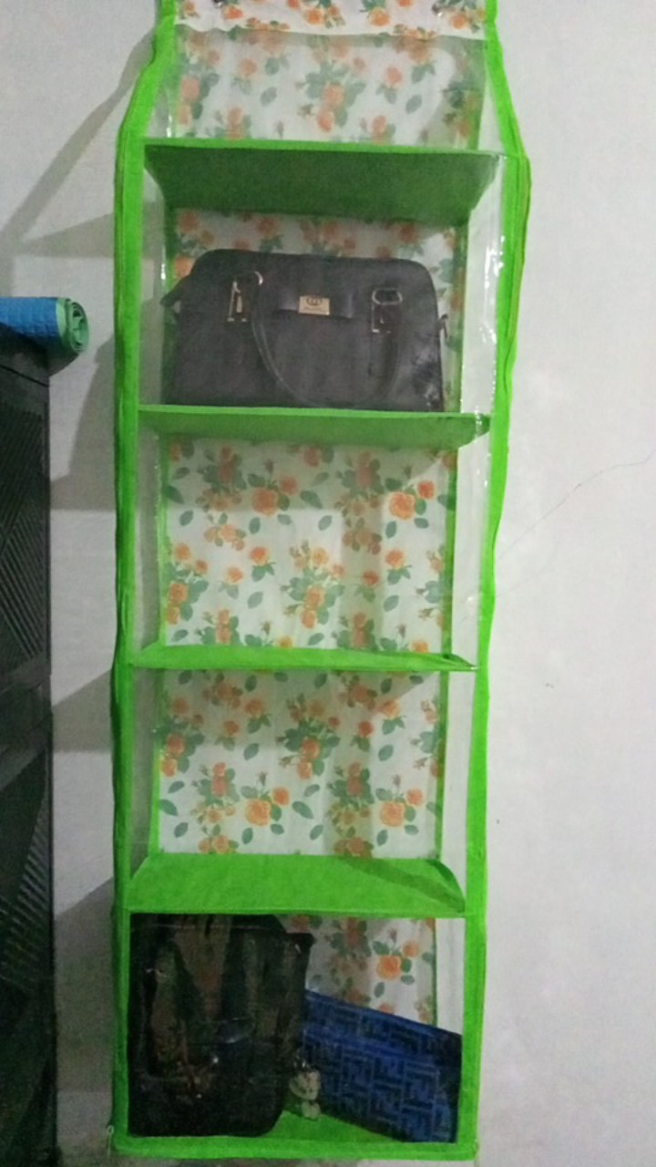Rak Gantung Serbaguna 3 In 1 Resleting / Organizer Set Hjo Hbo Hso Serasi