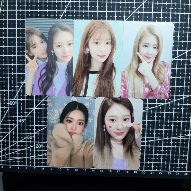 minju izone photocard album coloriz unit jinjoo heartiz violeta ranger bloomiz i was oneiric diary c