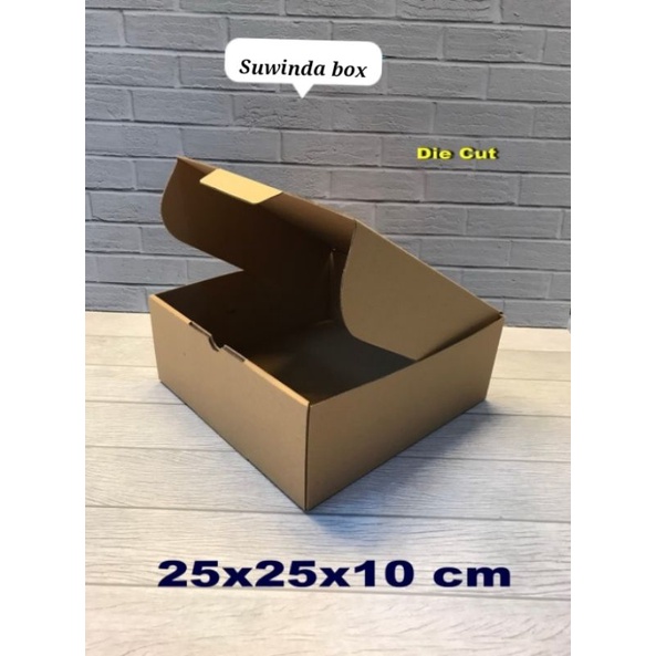 

KARDUS KARTON BOX UK. 25X25X10 CM.....MODEL KARDUS PIZZA