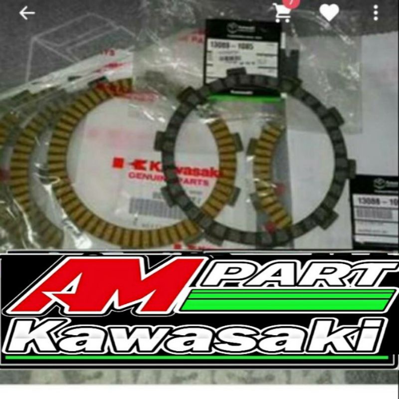 Kampas kopling ninja rr mono riginal KGP