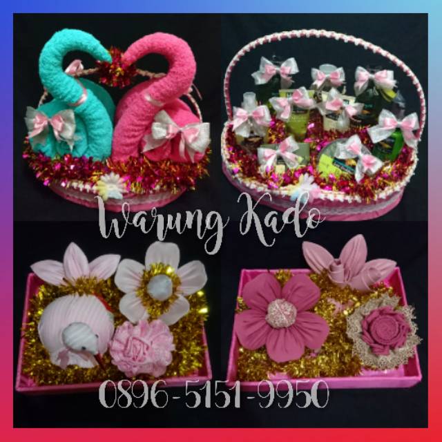 PAKET SESERAHAN HANTARAN NIKAH LENGKAP ISI ADA 4 PARCEL