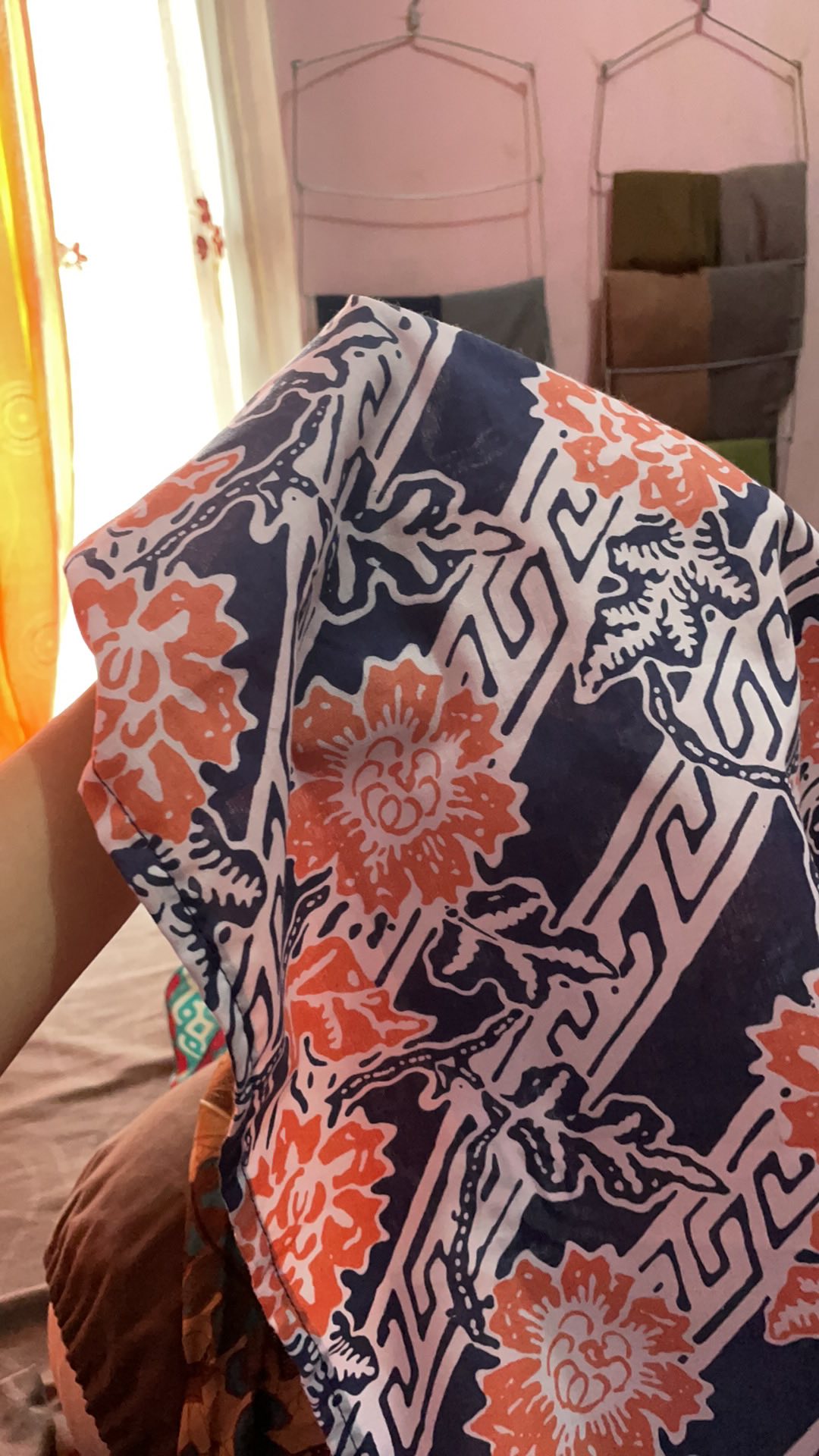 M-l-xl-xxl Batik Tunik Wanita Asj Sa Hrb026 Kenongo Pekalongan Sogan Tulis