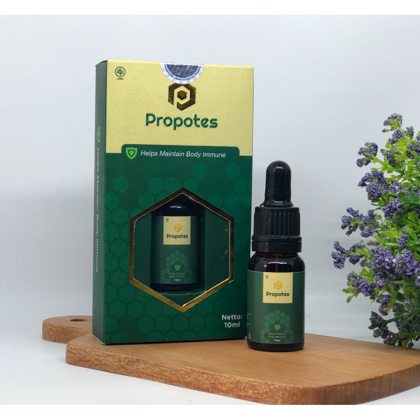 Propolis Obat Sakit Gigi Berlubang &amp; Gusi Bengkak - Obat Perontok Karang Gigi Ampuh - PROPOTES 10ml