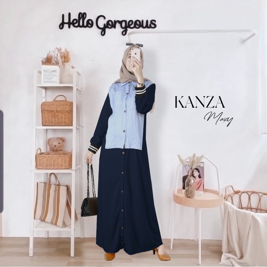 FASHION KEKINIAN WANITA TUNIK KANZA DMR