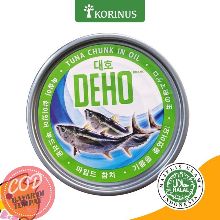 

Bayar di Tempat Deho Tuna in Oil 180gr / Deho Tuna Kaleng Ready Stok