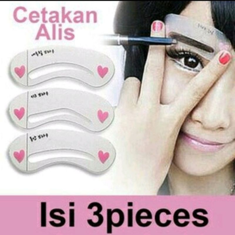 Makassar Cetakan Alis Class 1 set 3 model