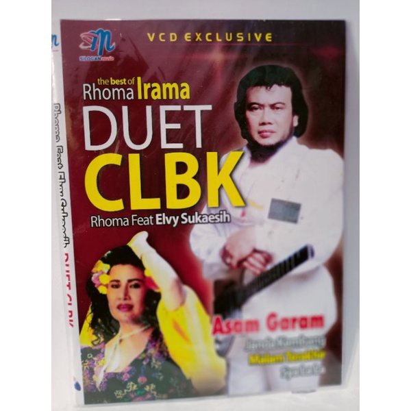 VCD original The best of Rhoma irama duet CLBK ft.elvy Sukaesih
