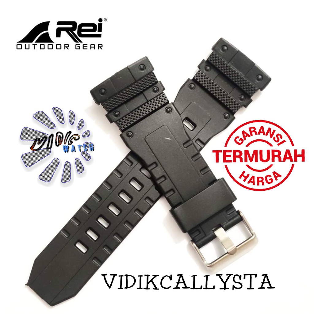 Rei Elite Rubber Strap Tali Jam Rei Elite Watch