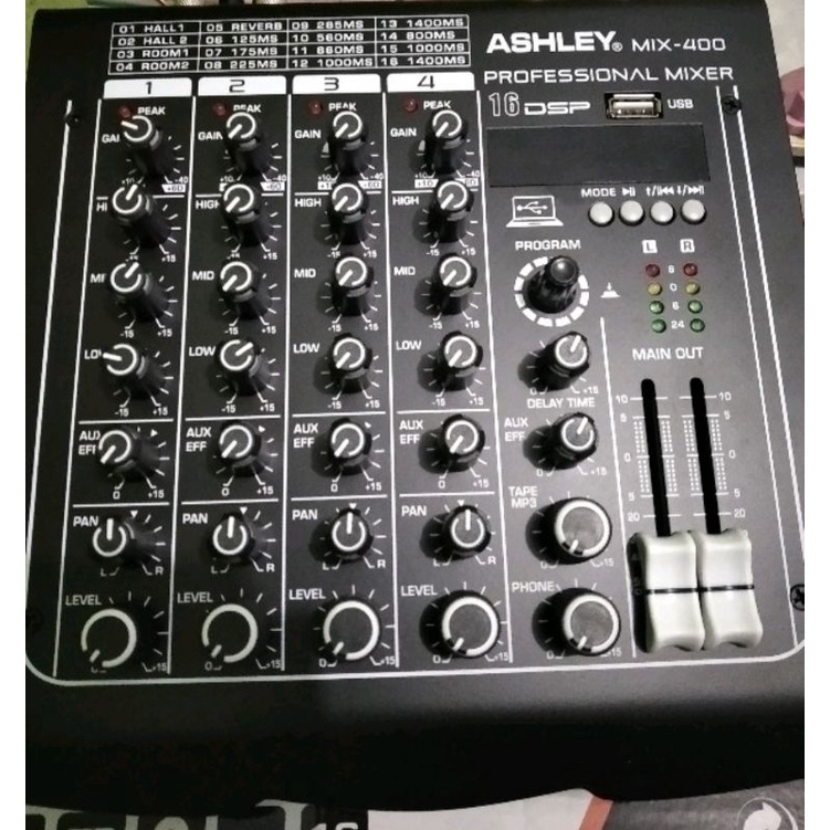 MIXER AUDIO ASHLEY MIX 400