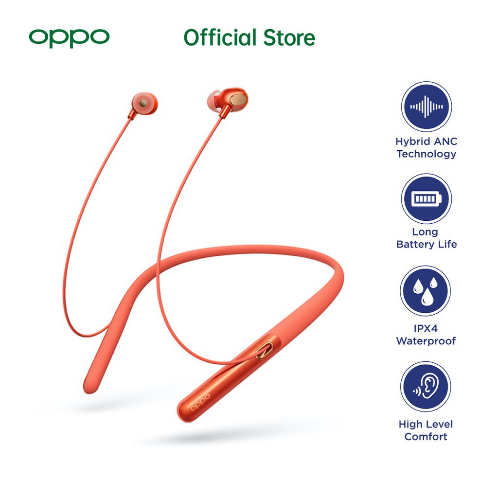 OPPO ENCO Q1 WIRELESS NOISE CANCELLING HEADPHONES ORIGINAL MURAH BERKUALITAS