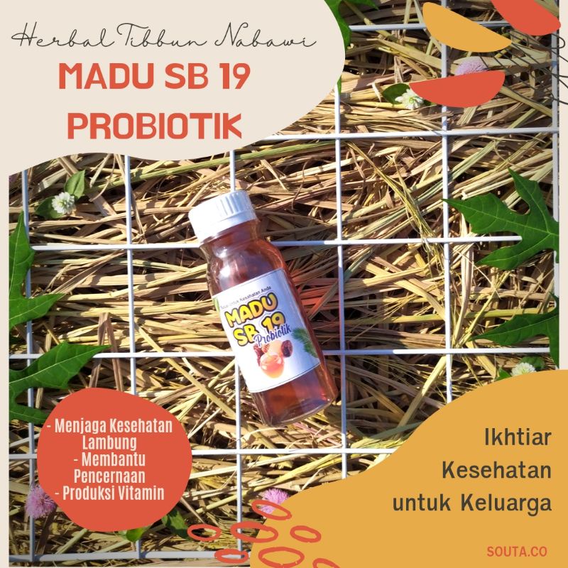 

SOUTA // MADU SARI BUAT 19 PROBIOTIK