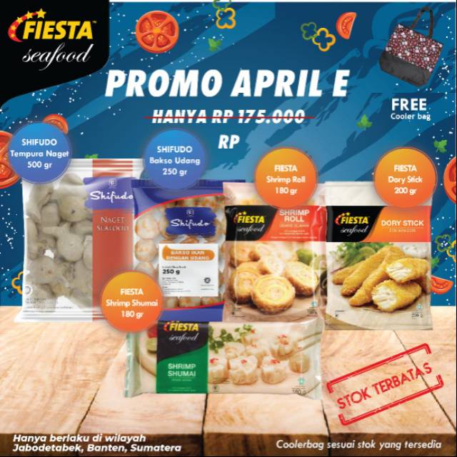 Promo April E fiesta seafood